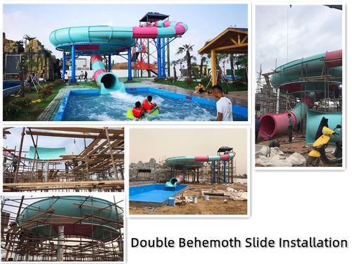 Tin tức công ty mới nhất về Thiết lập slide Bowl Behemoth kép