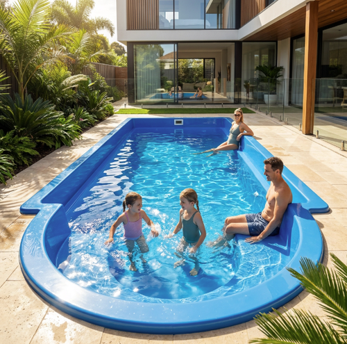 tin tức công ty mới nhất về Fiberglass Pool Shell Thickness Explained Why 10-12mm Matters