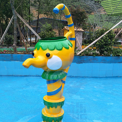Giá tốt. Sợi thủy tinh sân chơi nước Splash Pad Teapot phong cách cho trẻ em trực tuyến