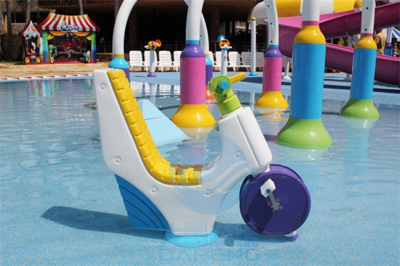 Giá tốt. Children Water Park Play Game Fiberglass Water Spray Motorcycle For Splash Park trực tuyến