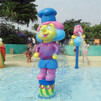 Giá tốt. Cartoon Cook Style Công viên nước Splash Pad cho trẻ em Bể bơi phun nước trực tuyến