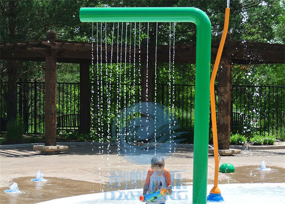Giá tốt. Aqua Park 7 hình dạng nước phun rèm, Thép mạ nước cấu trúc cho Splash Park trực tuyến
