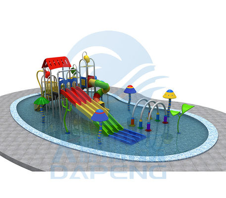 Giá tốt. ODM Children Water Park Set Design Playground Giant Slide với Water Splash Pad cho trẻ em trực tuyến
