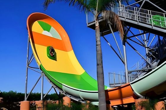 Giá tốt. OEM Outdoor Large Water Playground Swimming Pool Fiberglass Water Slide trực tuyến