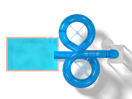 Giá tốt. 6m Height Commercial Water Slide with >150 Person Capacity and 30-60 Days Delivery trực tuyến