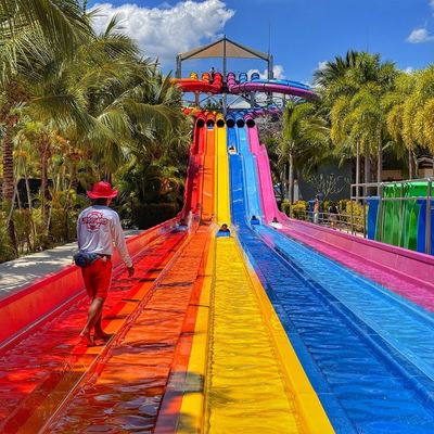 Giá tốt. Commercial Water Park Slide with 6-10mm Thickness Fiberglass for 5-10 Passengers and 100-500kg Capacity trực tuyến