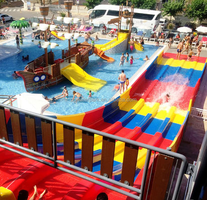 Giá tốt. Water Park Manufacturer Fiberglass Swimming Pool Slides Project Popular Commercial Aqua Park Water Slides For Sales trực tuyến