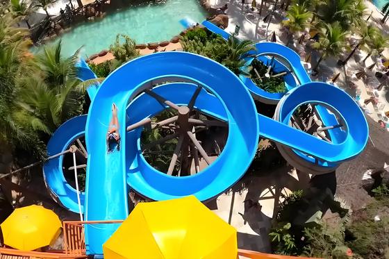 Giá tốt. Summer Hot Selling Large-Scale Water Park Slide Fiberglass Spiral with Design Service Water Play Equlpment One-year Warranty trực tuyến