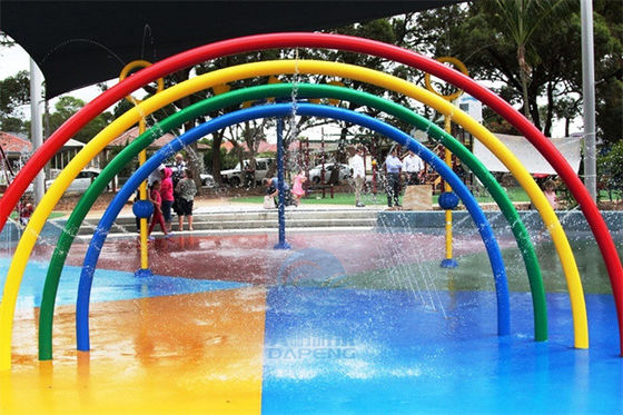 OEM Trẻ em thiết bị chơi nước Rainbow cung đặt để bán
