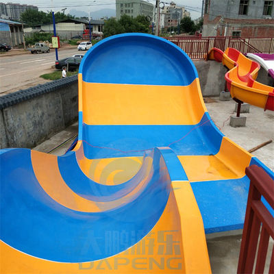 Boomerang nhỏ nước trượt trẻ em Slide hồ bơi sợi thủy tinh