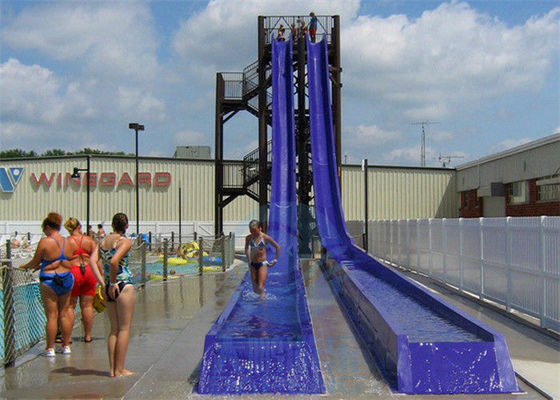 Giá tốt. Commercial Kamikaze Water Slide Fiberglass 10m Height For Adult trực tuyến