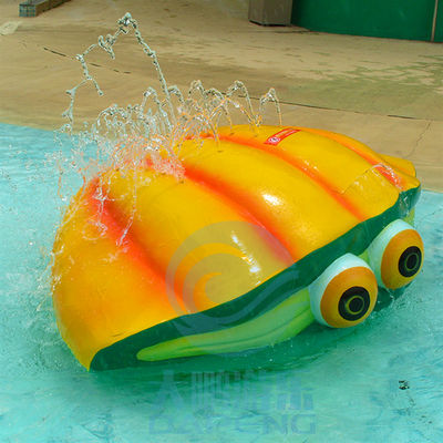 Giá tốt. Aqua Park Kids Splash Zone Elements Fiberglass Ground Spray Shell - Màu vàng trực tuyến