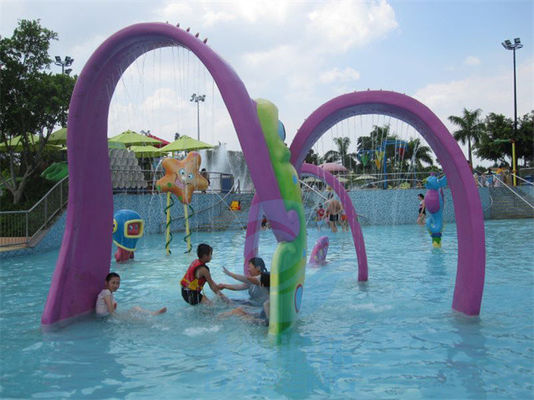 Giá tốt. CE 2,5m Độ cao nước Splash Pad sợi băng kính kết hợp Water Spray Arch trực tuyến