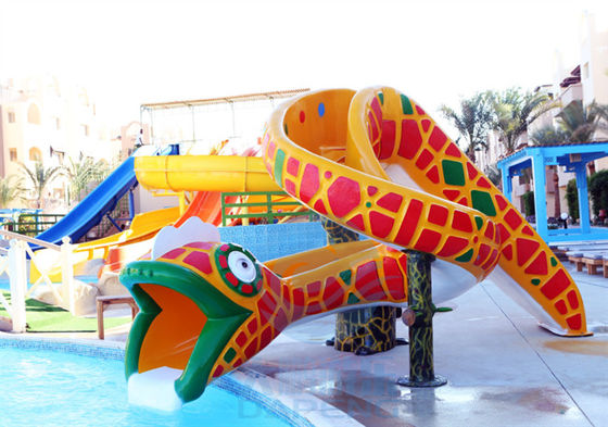 Giá tốt. Cobra Mini Outdoor Pool Slide Fiberglass Bể bơi Trò chơi nước cho trẻ em trực tuyến