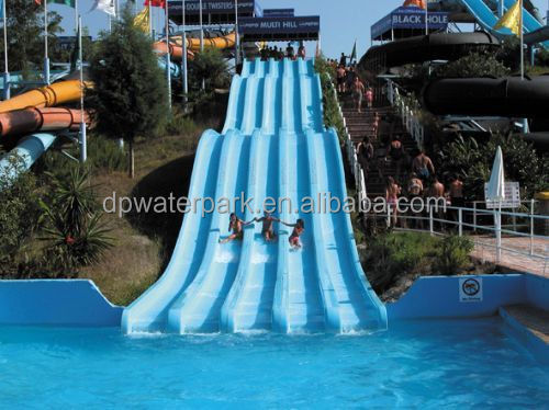 Giá tốt. Thiết bị công viên nước màu sắc tùy chỉnh nhiều slide thủy tinh sợi nước cho hồ bơi thương mại / nhà trực tuyến