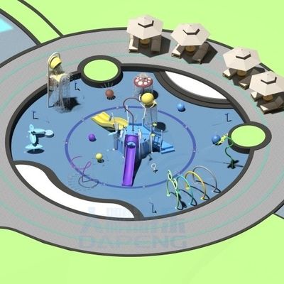 Giá tốt. Thiết bị chơi nước thiết kế mới Splash Pad sân chơi ngoài trời Công viên nước nhỏ hiện đại cho trẻ em trực tuyến