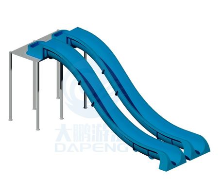 Trên mặt đất bể bơi trẻ em đi bộ công viên nước thiết bị thủy tinh sợi nước trượt phần
