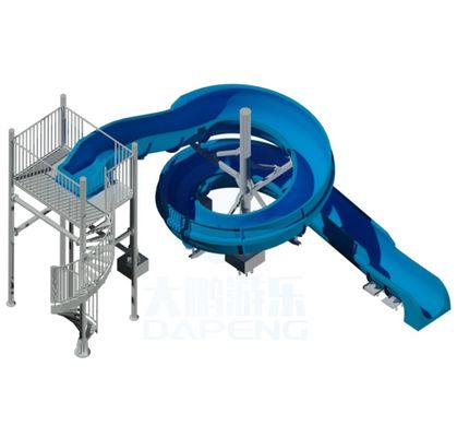 Giá tốt. Amusement Children Park Toys Fiberglass Backyard Pool Water Slide trực tuyến