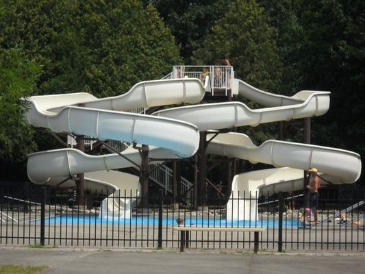 Giá tốt. Giải trí trẻ em Công viên nước Thiết bị trẻ em chơi slide Set trực tuyến
