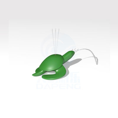 Water Park Kid Splash Pad Feature Waddle Pool Sprinkler Equipment Turtle Shape Spray Toy (Đồ chơi phun nước hình rùa)