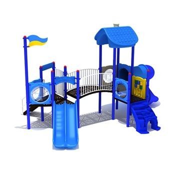 Giá tốt. OEM Outdoor Water Playground Plastic Slide Playhouse For Kids Play trực tuyến