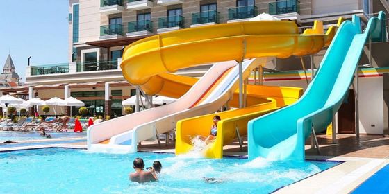 Giá tốt. OEM ngoài trời công viên nước sân chơi lớn slide sợi thủy tinh cho người lớn trực tuyến