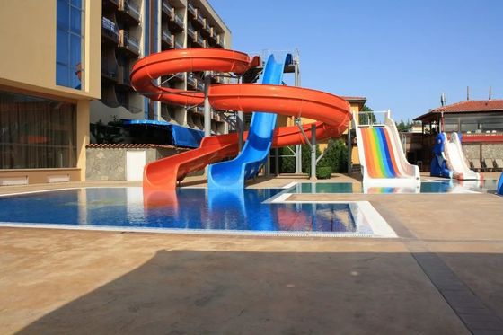Giá tốt. OEM Outdoor Multi Fiberglass Slide Set cho sân chơi công viên giải trí nước trực tuyến