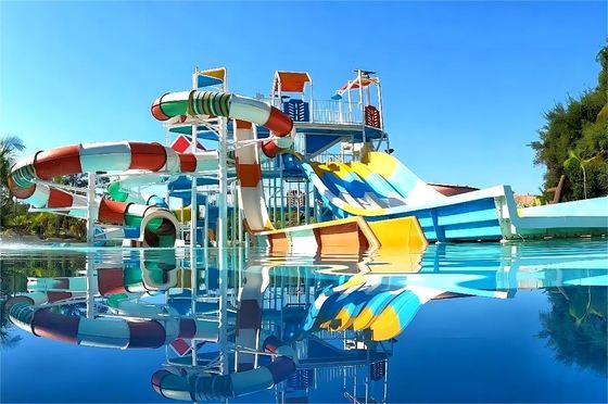 Giá tốt. Hot Dip Galvanized Steel Water Park Slide chống rỉ sét cho trẻ em trực tuyến
