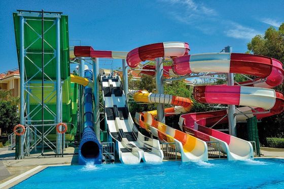 Giá tốt. 1 người Công viên trẻ em ngoài trời Slide sợi thủy tinh Thể thao nước và giải trí trực tuyến