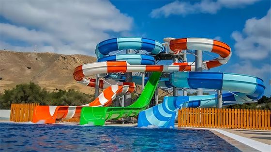 Giá tốt. ODM tùy chỉnh bể bơi thiết bị hệ thống chơi thủy tinh slide nước bán trực tuyến