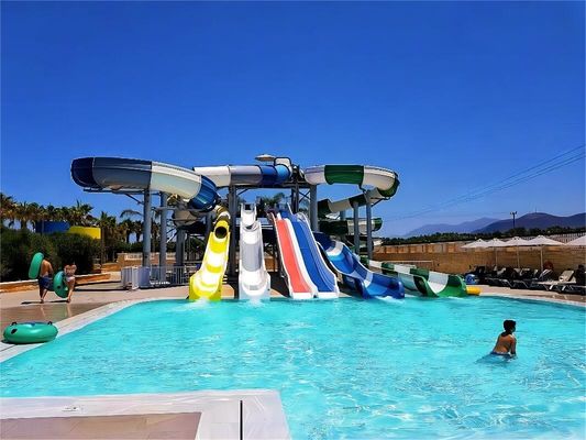 Giá tốt. ODM Công viên giải trí nước Đi bộ Cơ sở vật chất Bể bơi Slide sợi thủy tinh cho trẻ em trực tuyến