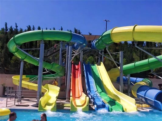 Giá tốt. OEM Thiết bị giải trí dưới nước Slide sợi thủy tinh cho công viên giải trí trực tuyến
