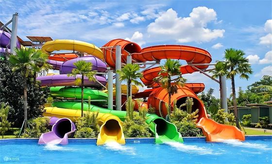 ODM Trẻ em Amusemnet Công viên nước sân chơi Bể bơi trẻ em Fiberglass Slide