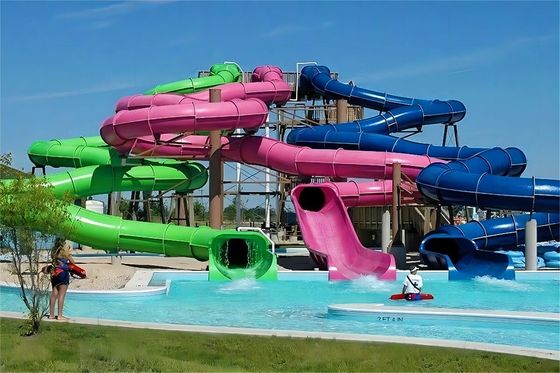 Giá tốt. Công viên giải trí Đi xe trượt nước Sợi thủy tinh trực tuyến
