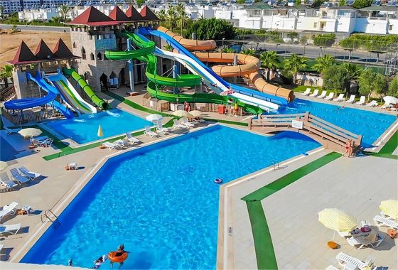 Khu vui chơi Công viên sản phẩm thủy tinh slide nước cho trẻ em