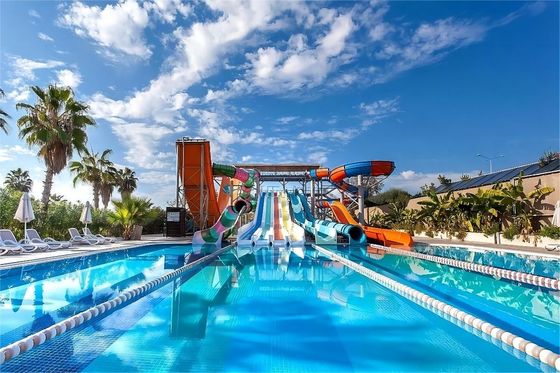 Giá tốt. Công viên giải trí đi bộ nước lớn slide lớn sợi thủy tinh với dòng chảy nước 220 M3/h trực tuyến