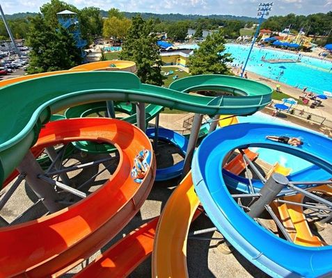 Giá tốt. Kids Aqua Water Park Design Rides Tube Fiberglass Slide Cho các trò chơi ngoài trời trực tuyến