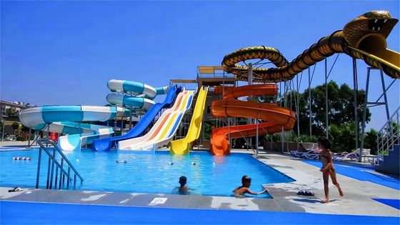 Giá tốt. Thiết bị bể bơi Công viên nước Bộ trượt nước sợi thủy tinh trực tuyến