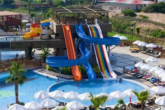 Giá tốt. OEM Công viên giải trí thương mại ngoài trời Carnival Ride Fiberglass Slide Set trực tuyến