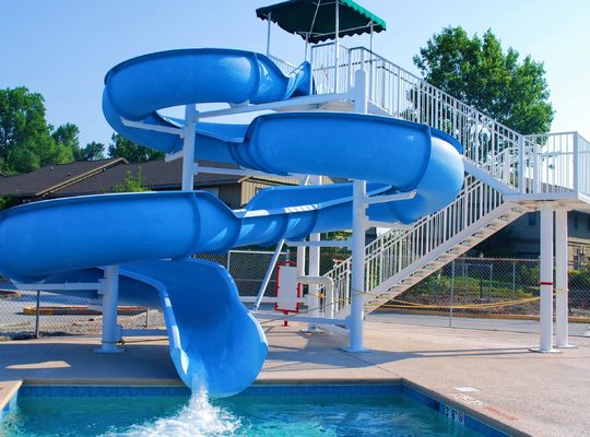 Giá tốt. OEM Giải trí Công viên nước bơi Bể bơi Thể thao đi bộ nước Kính slide cho ngoài trời trực tuyến