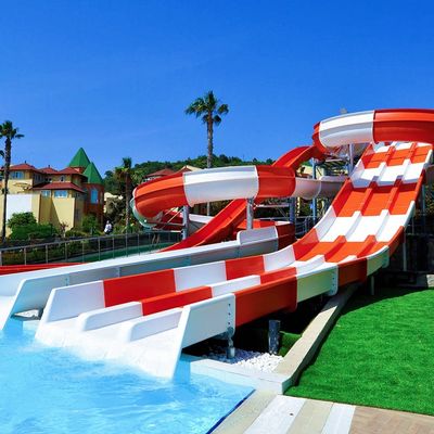 Trẻ em sân chơi ngoài trời bể bơi phụ kiện thủy tinh slide cho trẻ em