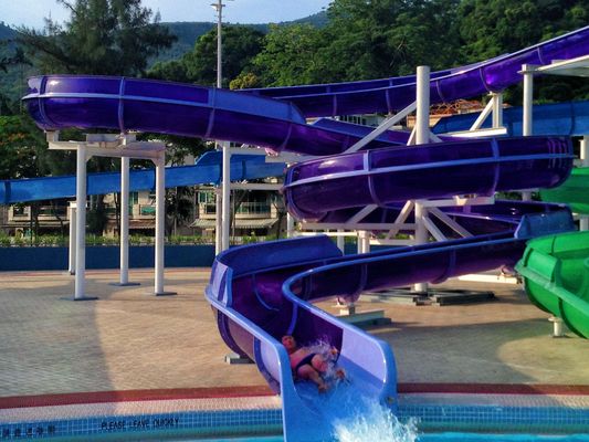 Giá tốt. Công viên giải trí Thiết bị chơi nước Máy trượt thủy tinh sợi cho người lớn trực tuyến