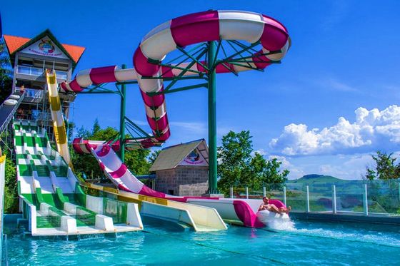 Giá tốt. Thiết bị bể bơi ngoài trời Máy trượt nước bằng sợi thủy tinh cho trẻ em trực tuyến