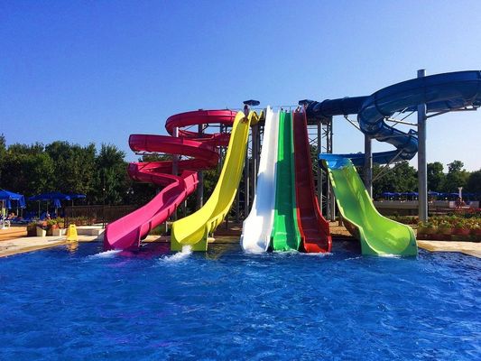 Trẻ em Bể bơi Đi bộ Đồ chơi trên nước Thiết bị slide Sợi kính