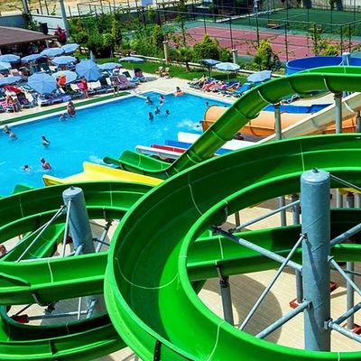 Giá tốt. Công viên giải trí Người lớn Bể bơi Thiết bị nước Trẻ em Slide sợi thủy tinh trực tuyến