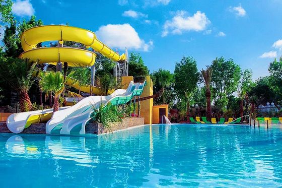 Giá tốt. Công viên nước Aqua Thiết bị sân chơi nước chơi Fiberglass Slide Set trực tuyến