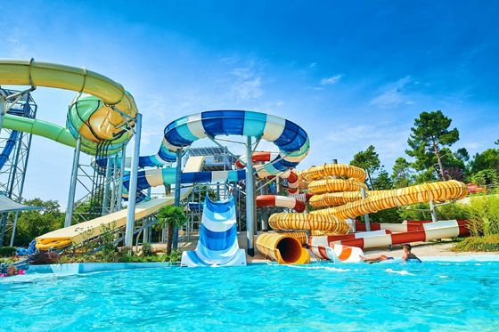 Giá tốt. Thiết bị trò chơi công viên nước Máy trượt nước bằng sợi thủy tinh cho trẻ em trực tuyến