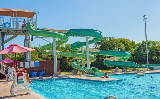 Giá tốt. OEM Commercial Swimming Pool Playground Fiberglass Water Slide Set trực tuyến