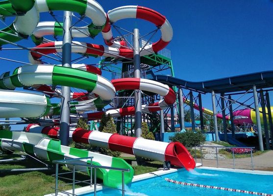 Giá tốt. ODM Quảng Đông Dapeng Công nghệ giải trí Co Ltd Công viên Bể bơi Trò chơi Đi xe trẻ em sân chơi thủy tinh slide trực tuyến