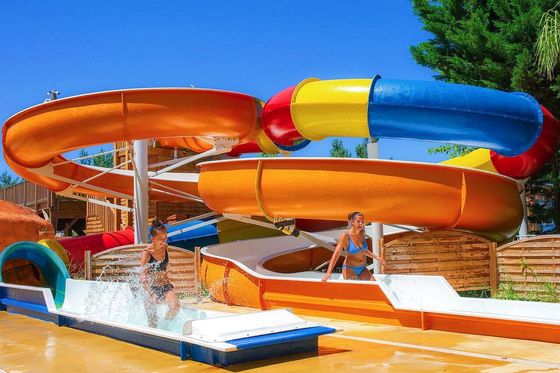 Công viên nước Công viên nước Thiết bị giải trí nước Máy trượt sợi thủy tinh